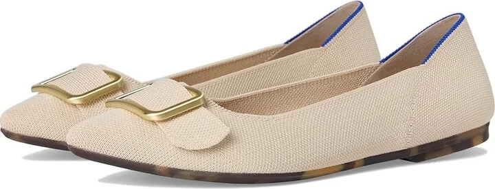 Rothy's The Emblem Point II Women's Slip-on Dress Shoes Conch : 6.5 M