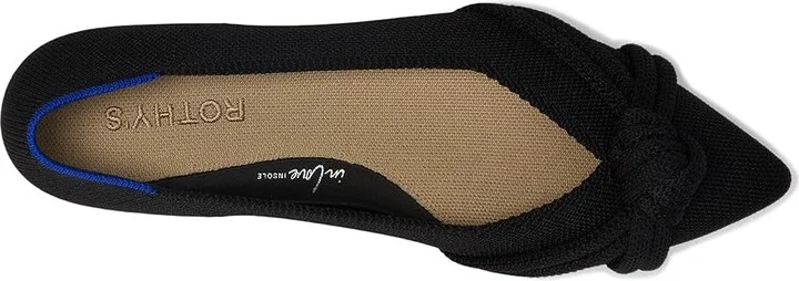 Rothy's The Knot Point II Women's Slip-on Dress Shoes Black : 7 M - Image 2