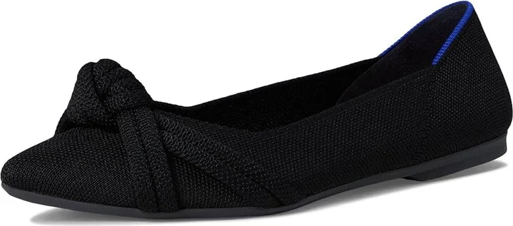 Rothy's The Knot Point II Women's Slip-on Dress Shoes Black : 7 M - Image 5