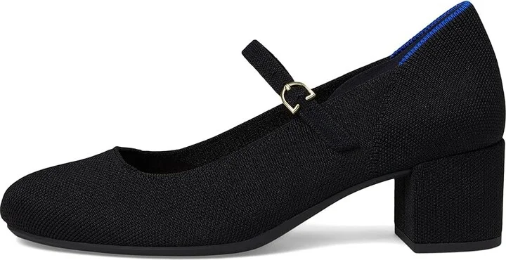 Rothy's The Mary Jane Heel High Women's Heels Black : 6 M - Image 6