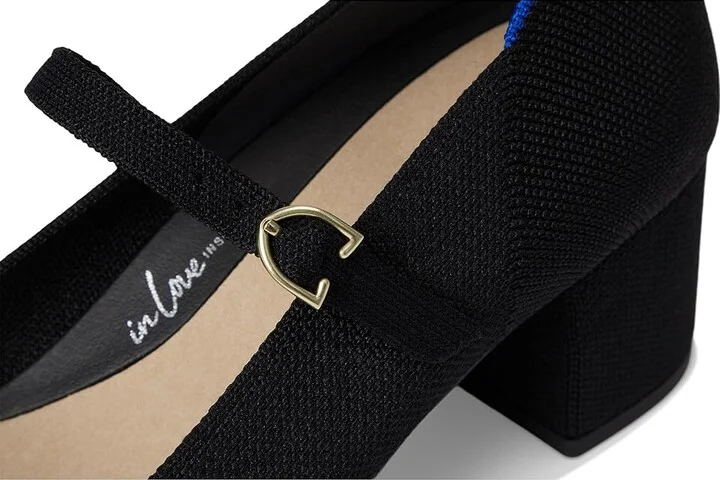 Rothy's The Mary Jane Heel High Women's Heels Black : 6 M - Image 7