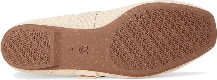 Rothy's The Max Buckle Mary Jane Women's Dress Flat Shoes White Mesh : 9.5 M - Image 3