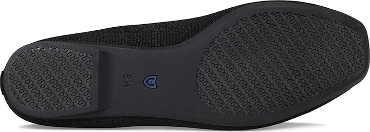 Rothy's The Max Square Mary Jane Women's Dress Flat Shoes Black : 10 M, Synthetic - Image 3
