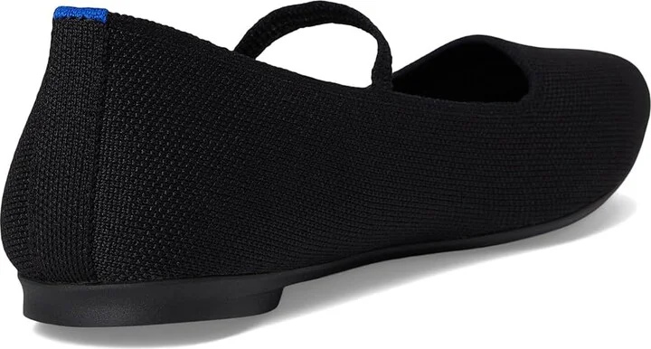 Rothy's The Max Square Mary Jane Women's Dress Flat Shoes Black : 10 M, Synthetic - Image 4