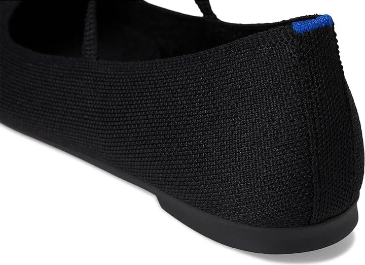 Rothy's The Max Square Mary Jane Women's Dress Flat Shoes Black : 10 M, Synthetic - Image 7