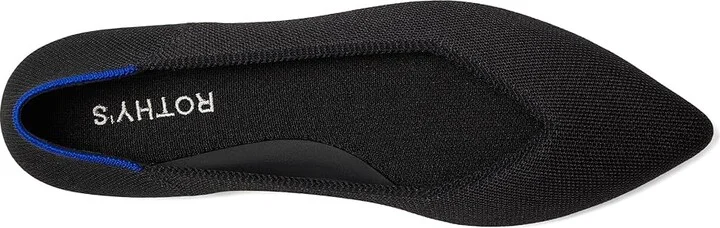 Rothy's The Point II Women's Slip-on Dress Shoes Black : 8.5 M, Synthetic - Image 2