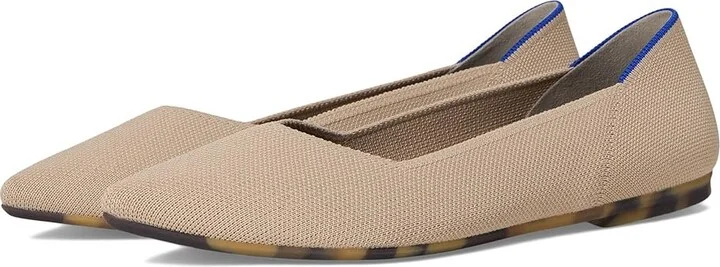 Rothy's The Point II Women's Slip-on Dress Shoes Ecru : 10 M, Synthetic