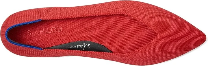 Rothy's The Point II Women's Slip-on Dress Shoes Lollipop Red : 10 M, Synthetic - Image 2