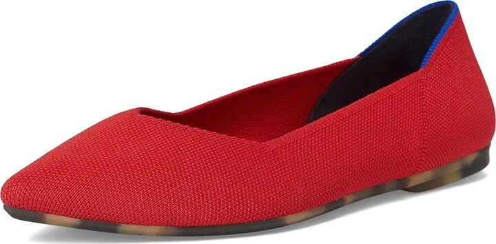 Rothy's The Point II Women's Slip-on Dress Shoes Lollipop Red : 10 M, Synthetic - Image 5