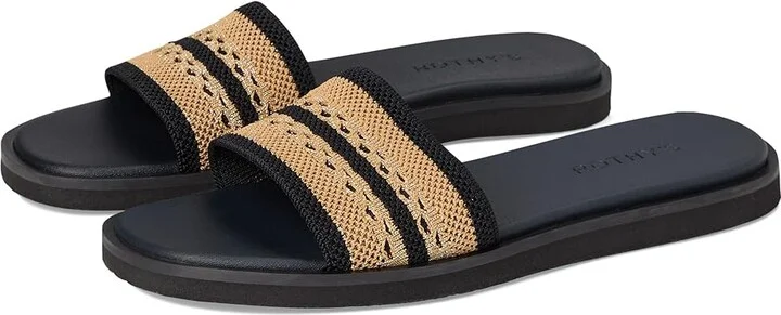 Rothy's The Slide Sandals Women's Sandals Gilded Crochet : 7.5 M, Synthetic