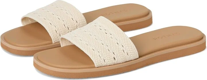 Rothy's The Slide Sandals Women's Sandals Sandy Crochet : 8.5 M, Synthetic