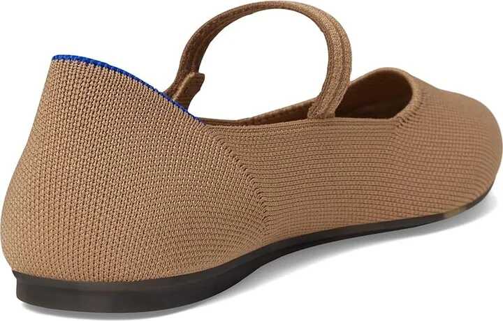 Rothy's The Square Mary Jane Women's Dress Flat Shoes Wren : 5 M, Synthetic - Image 4