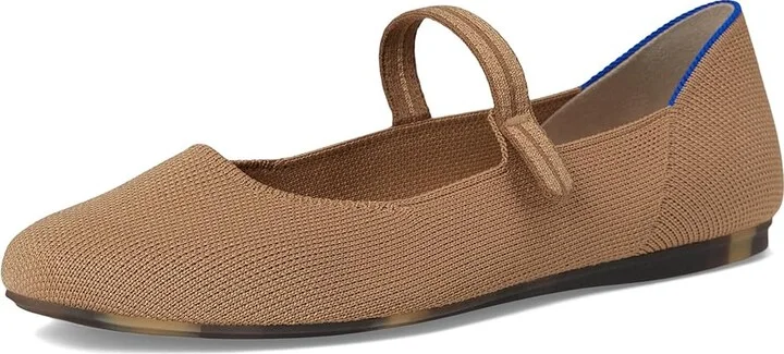 Rothy's The Square Mary Jane Women's Dress Flat Shoes Wren : 5 M, Synthetic - Image 5