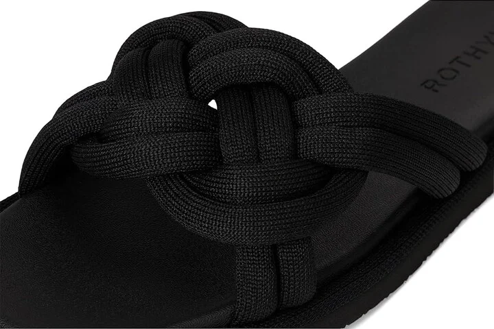 Rothy's The Summer Sandals Women's Sandals Black : 7 M, Synthetic - Image 7