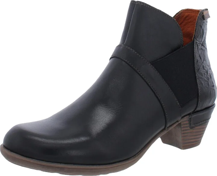 Rotterdam 902 Womens Leather Ankle Chelsea Boots