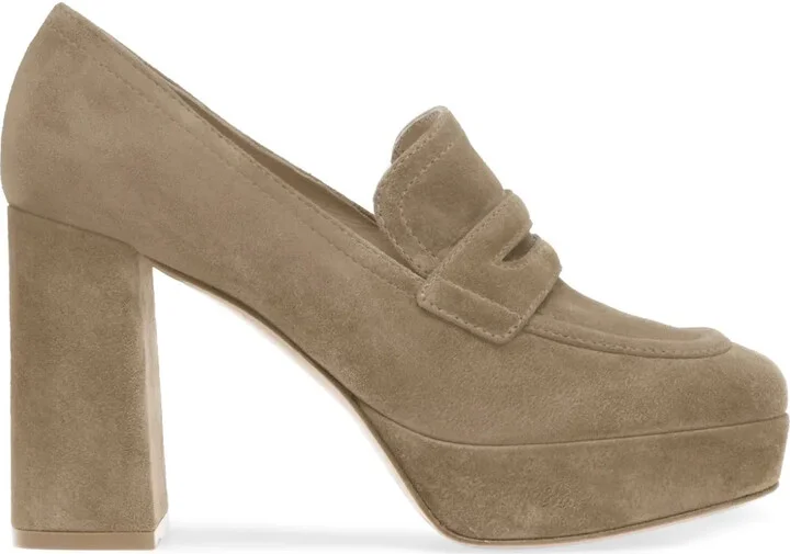 Rouen 70mm suede pumps