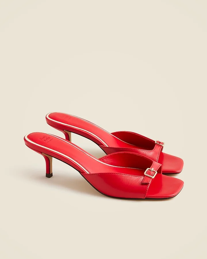Rouje X J.Crew Jolie square-toe heels - Image 2