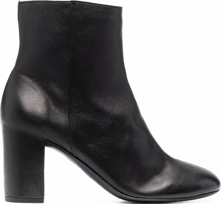 Round-Toe 70mm Ankle Boots