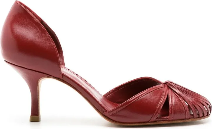 Round-Toe 70mm Pumps - Image 2