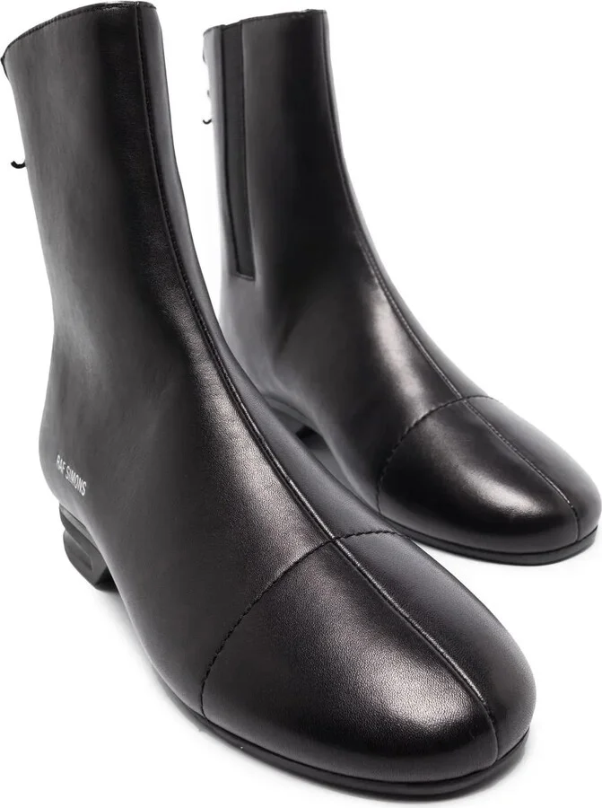 Round Toe Ankle Boots - Image 2