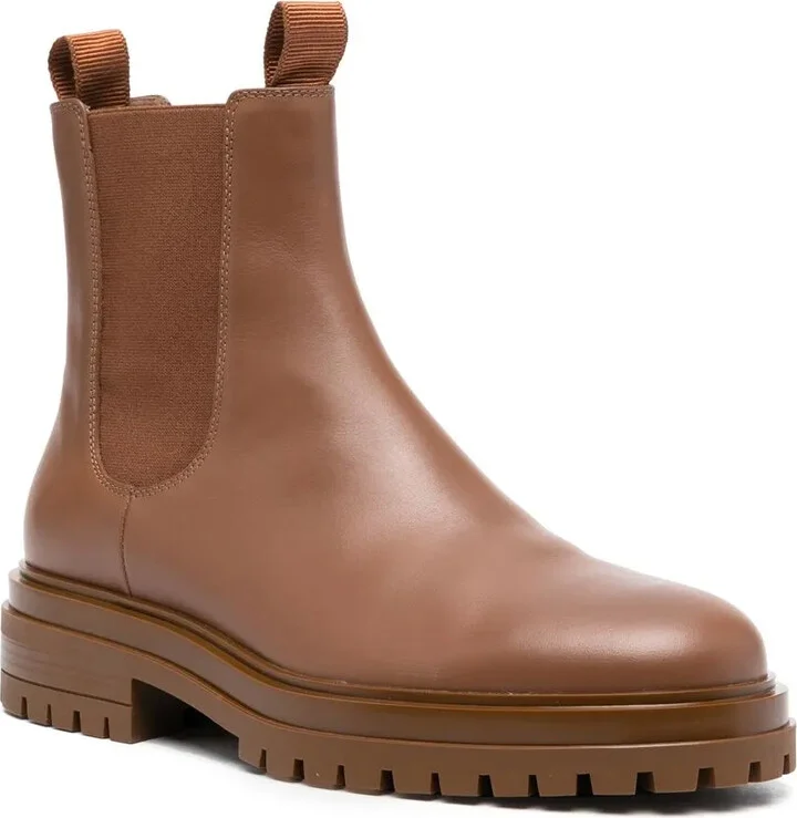Round Toe Ankle Boots - Image 2