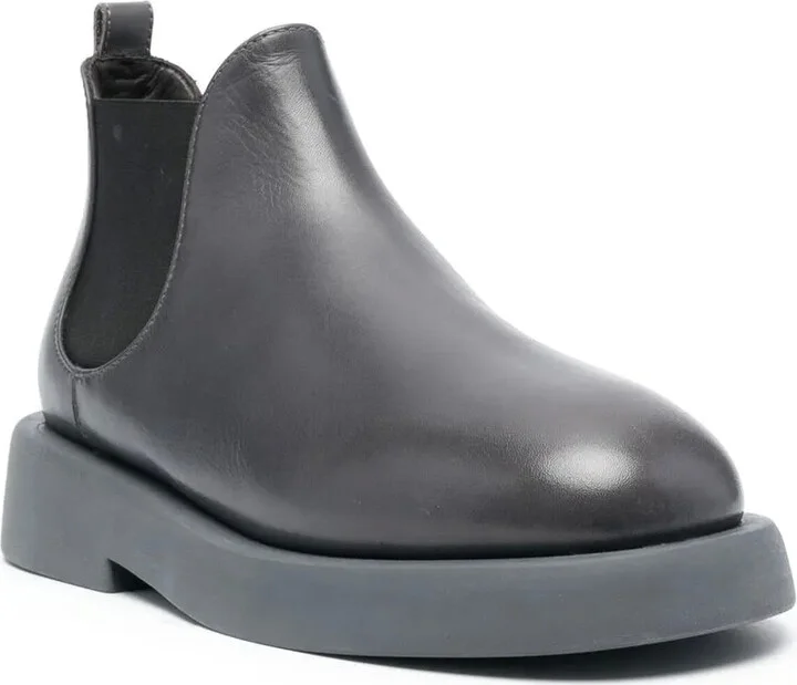 Round Toe Ankle Boots - Image 2