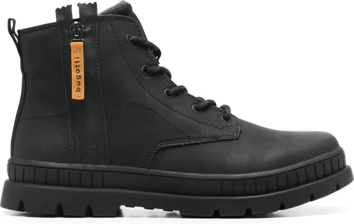 Round-Toe Ankle Boots