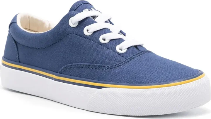 Round-Toe Canvas Sneakers - Image 2