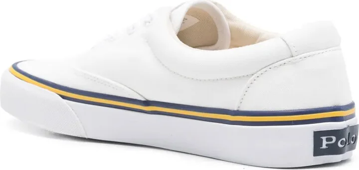 Round-Toe Canvas Sneakers - Image 3