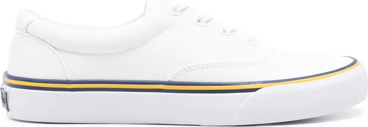 Round-Toe Canvas Sneakers