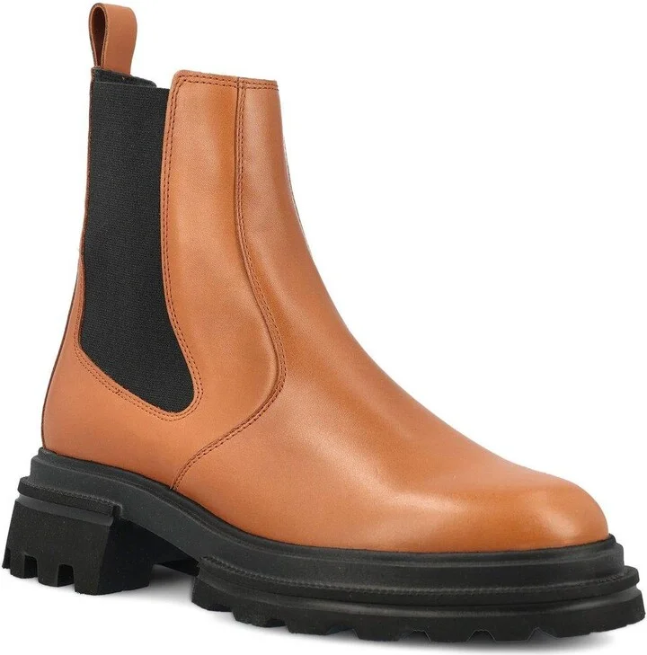 Round-toe Chelsea Ankle Boots - Image 2