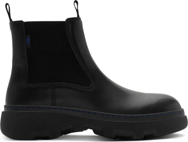 Round-Toe Chelsea Boots