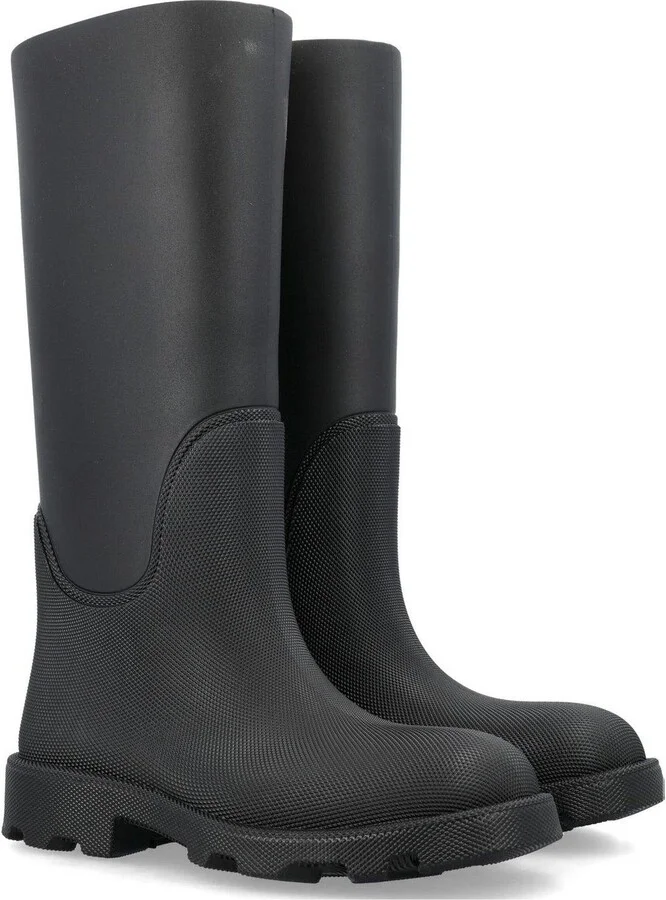 Round-toe Chunky-sole Boots - Image 3