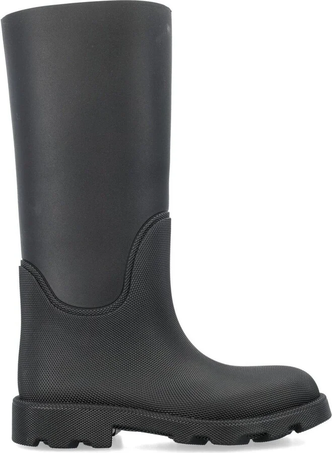 Round-toe Chunky-sole Boots