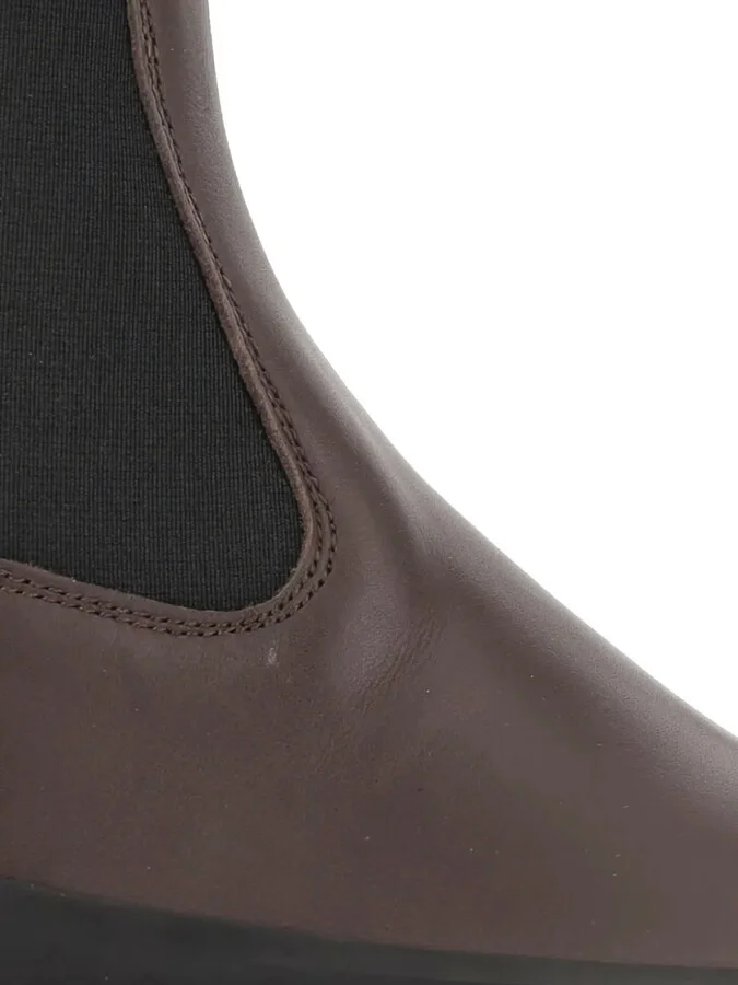 Round-Toe Chunky-Sole Chelsea Boots - Image 4
