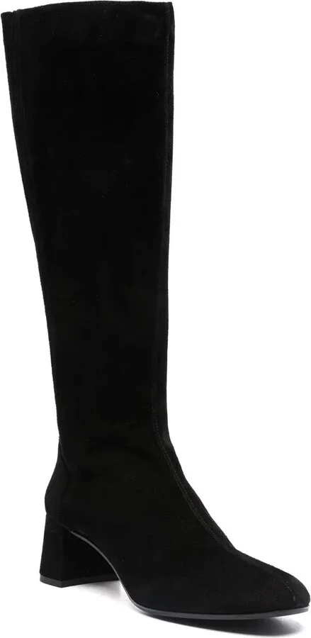 Round-Toe Knee-Length Boots - Image 2