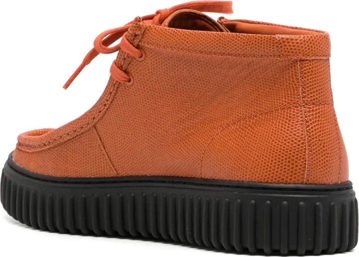 Round-Toe Lace-Up Boots - Image 3