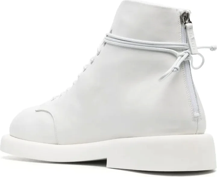 Round-Toe Lace-Up Boots - Image 3
