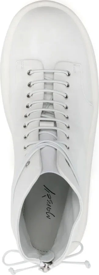 Round-Toe Lace-Up Boots - Image 4
