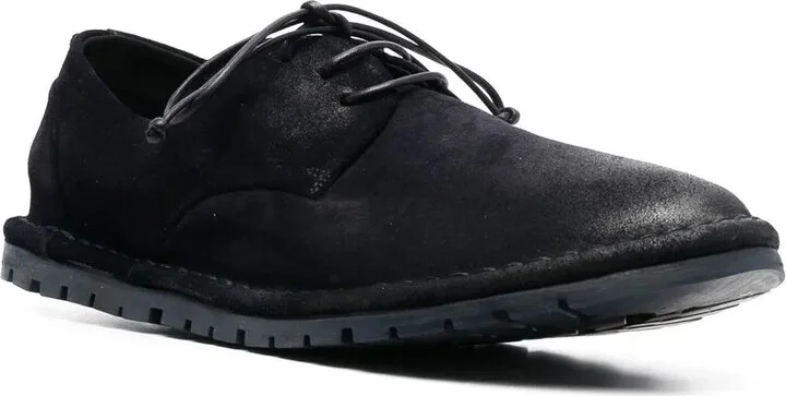 Round-Toe Lace-Up Derby Shoes - Image 2