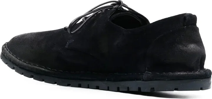 Round-Toe Lace-Up Derby Shoes - Image 3
