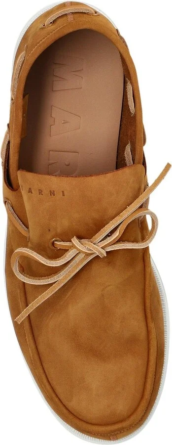 Round-toe Lace-up Loafers - Image 4