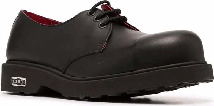 Round Toe Lace-Up Shoes - Image 2