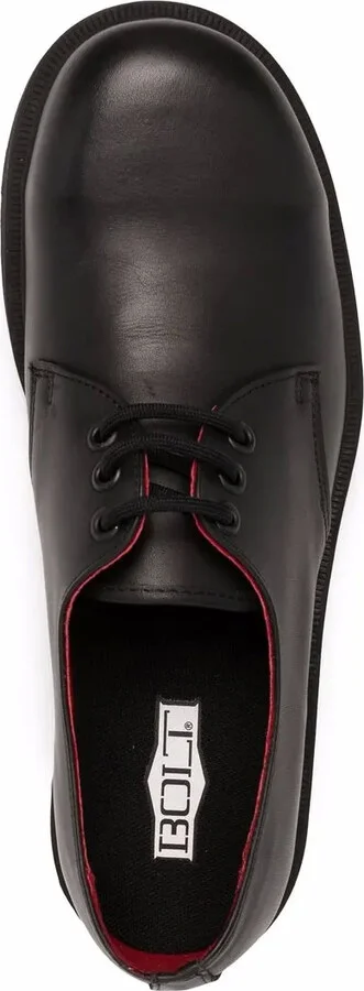 Round Toe Lace-Up Shoes - Image 4