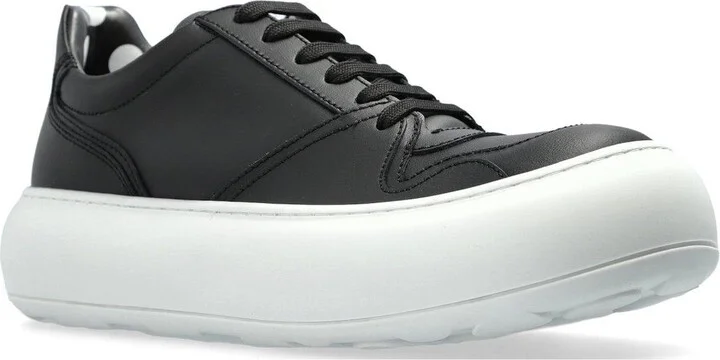 Round Toe Lace-up Sneakers - Image 2