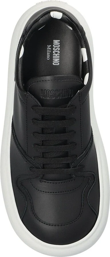 Round Toe Lace-up Sneakers - Image 4