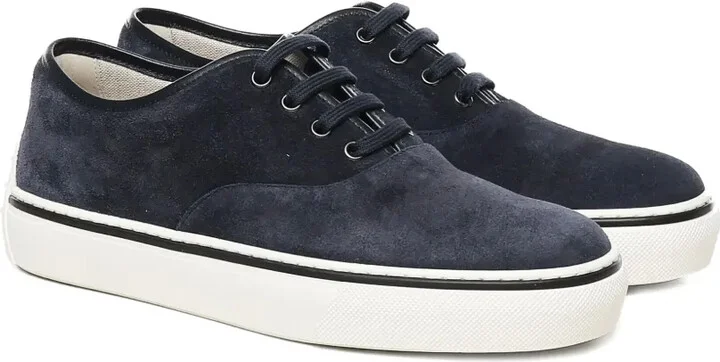 Round-Toe Lace-Up Sneakers - Image 4
