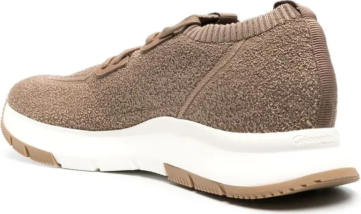 Round-Toe Lace-Up Sneakers - Image 3