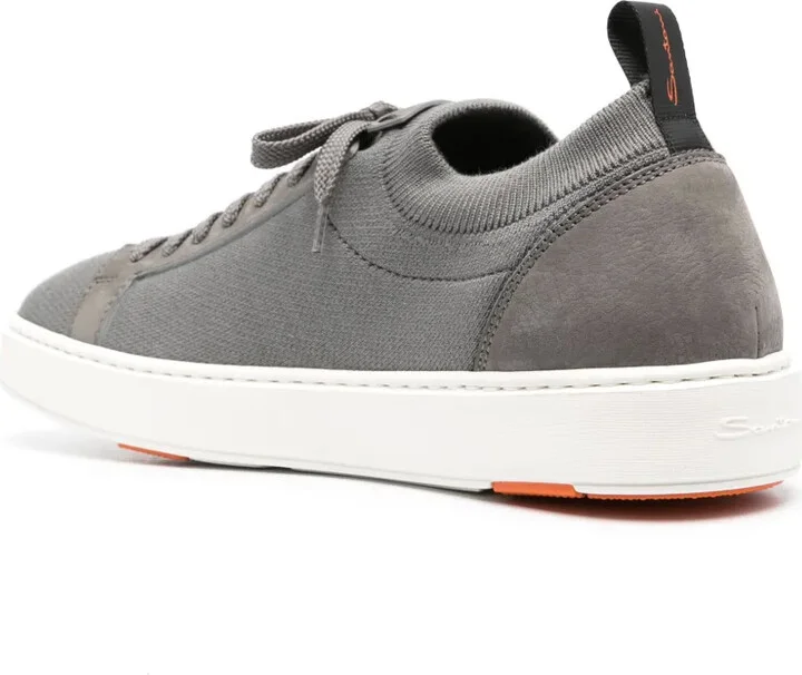 Round-Toe Lace-Up Sneakers - Image 3
