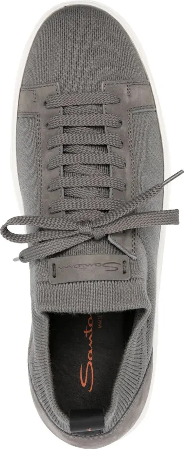 Round-Toe Lace-Up Sneakers - Image 4
